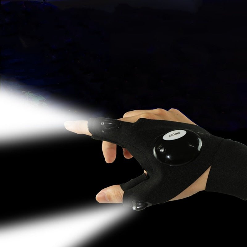 Fingerless LED Glove for Outdoors - MESYAN