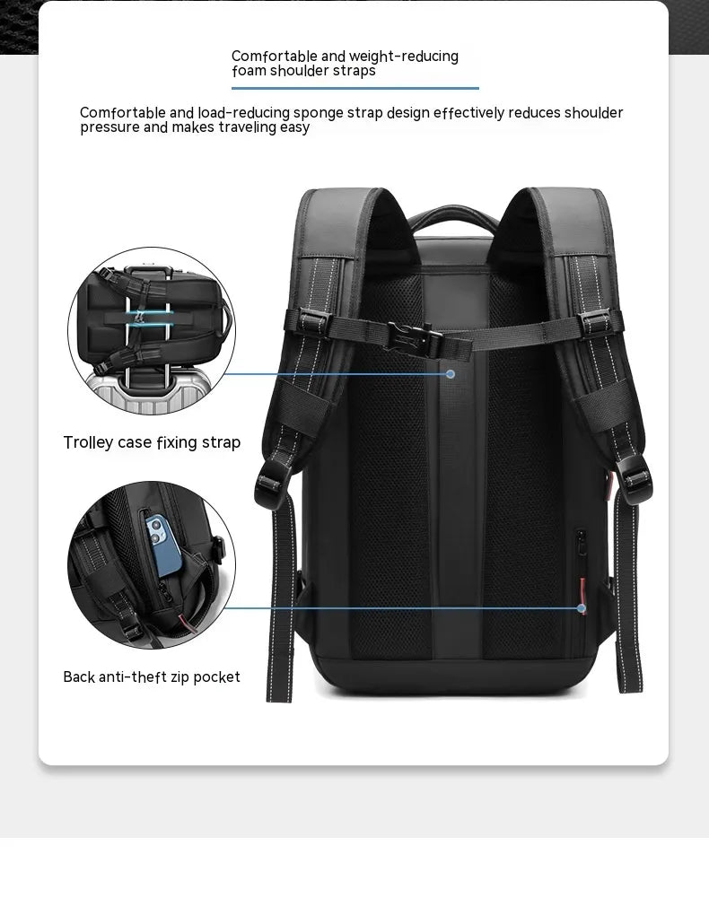 Vacuum Compression Large - capacity Backpack - MESYAN