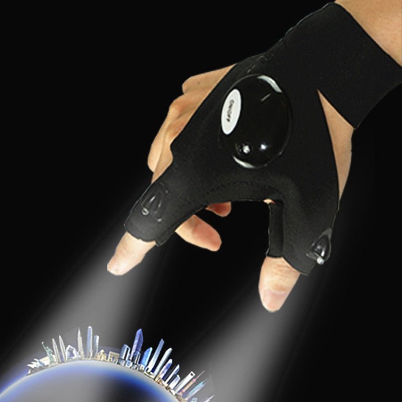 Fingerless LED Glove for Outdoors - MESYAN