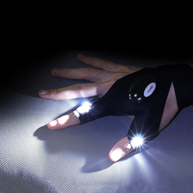 Fingerless LED Glove for Outdoors - MESYAN