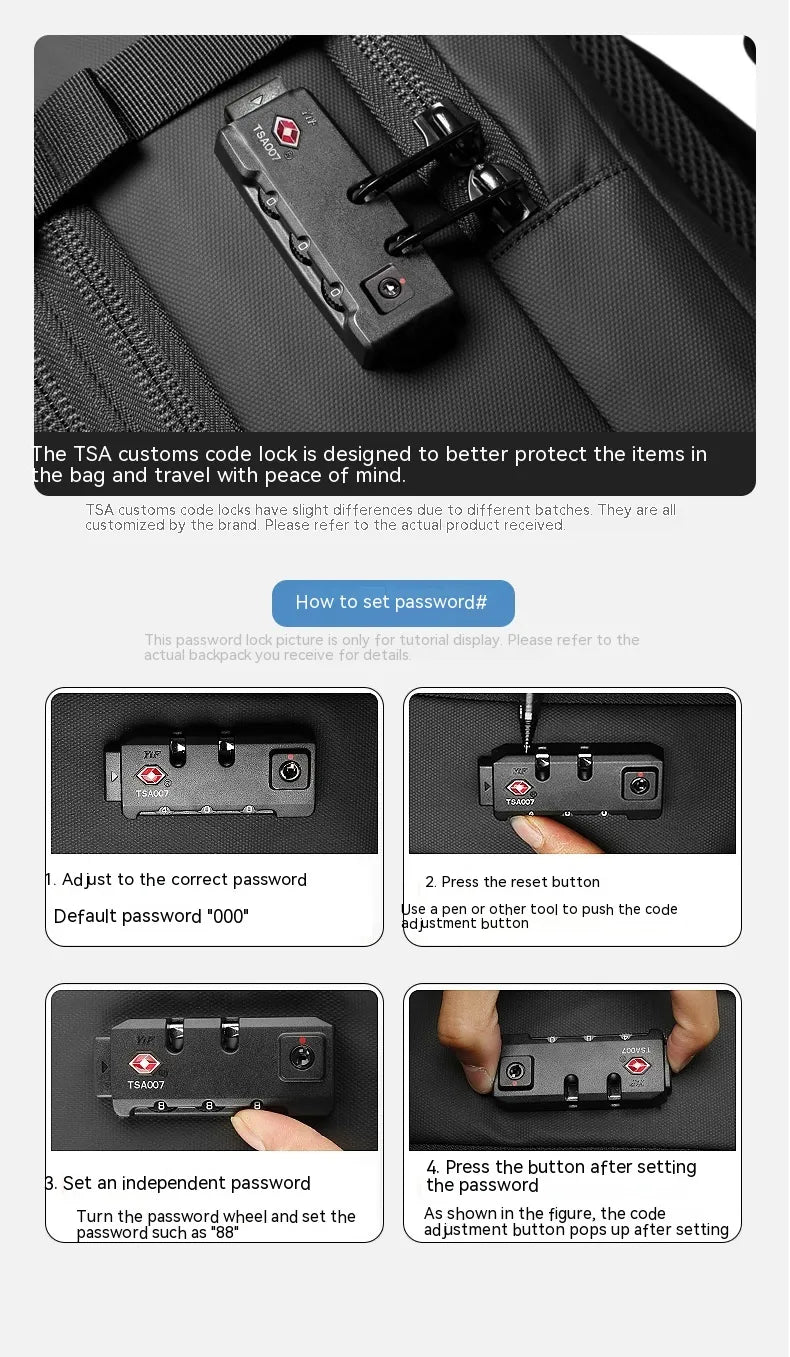 Vacuum Compression Large - capacity Backpack - MESYAN