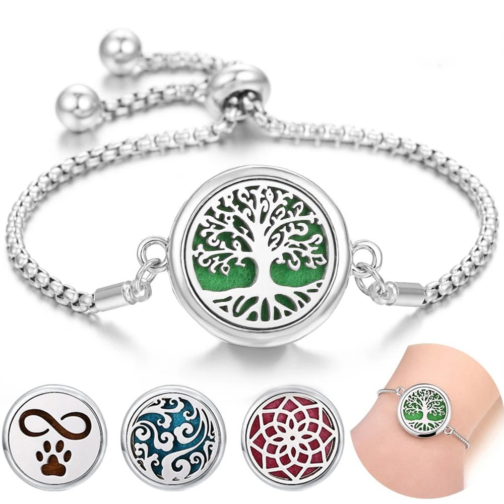 Stainless Steel Perfume Bracelet - MESYAN